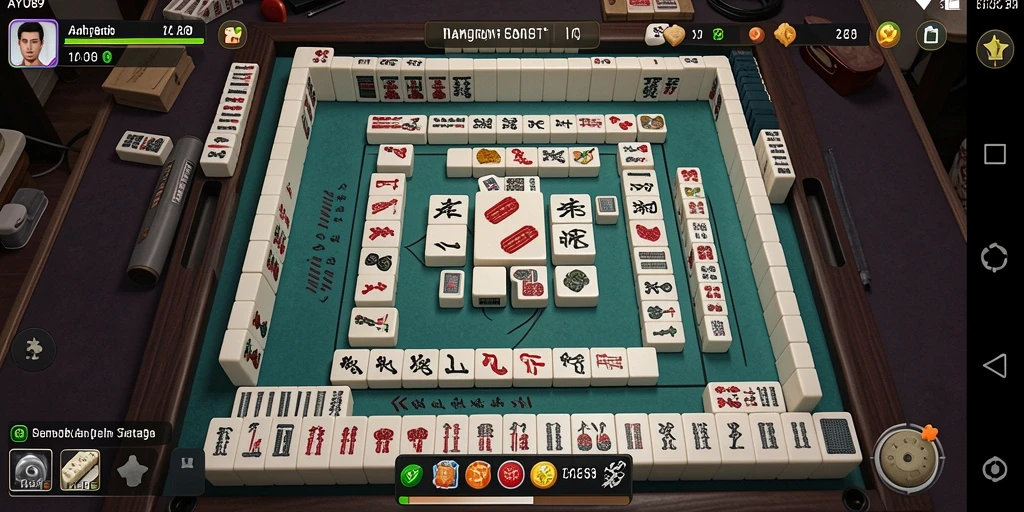 Gameplay seru dan menantang dari AYU89, permainan Mahjong yang mengasyikkan.