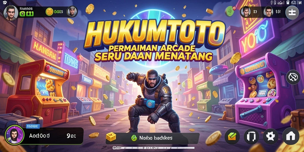Tampilan gameplay seru HUKUMTOTO dengan aksi yang mendebarkan.