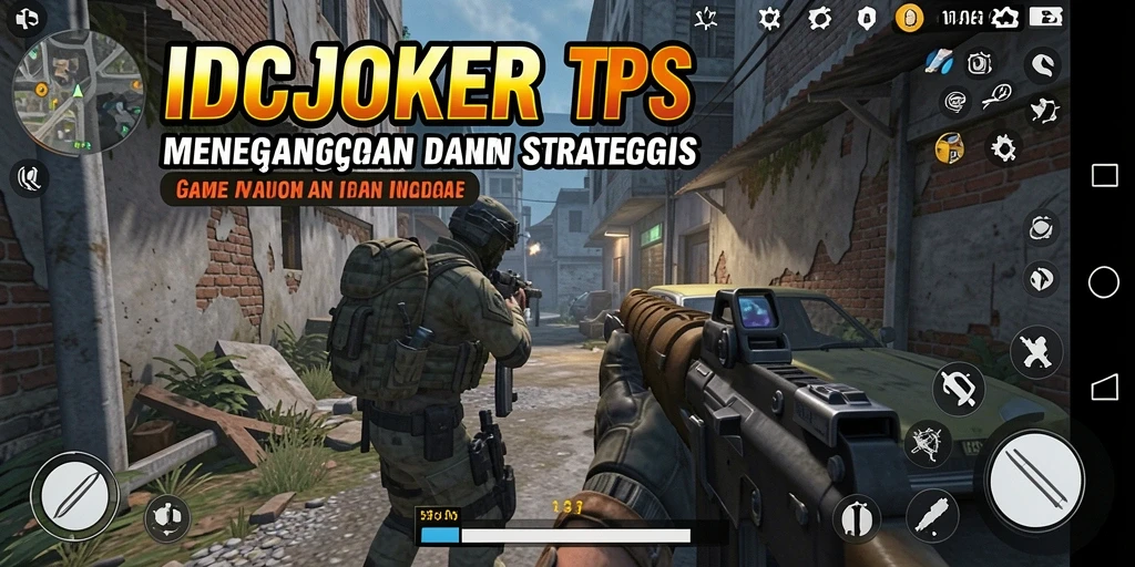 Screenshot gameplay IDCJOKER menampilkan aksi tembak-menembak yang intens.