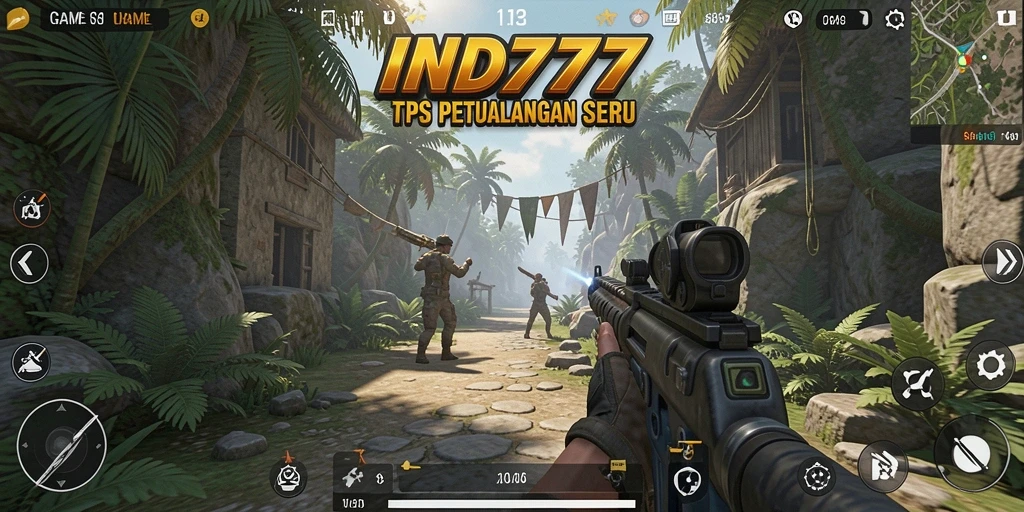 Tampilan menakjubkan gameplay TPS dari IND777 dengan aksi yang mendebarkan.
