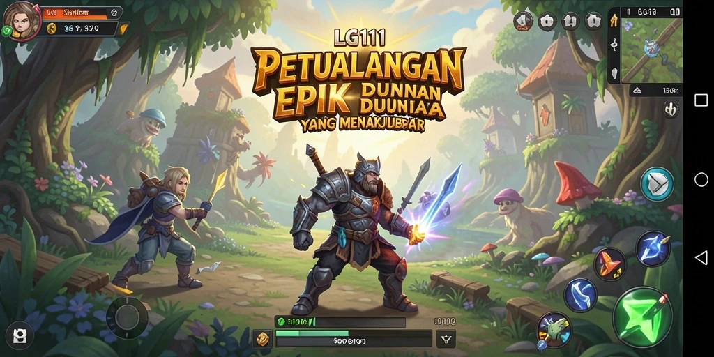 Tampilan gameplay LG111 dengan petualangan yang memukau dan mendebarkan.