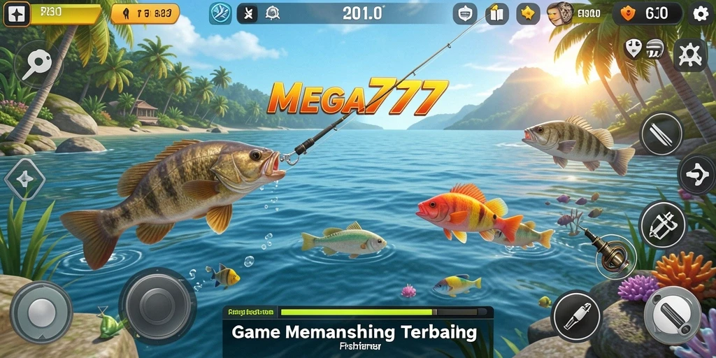 Tangkapan ikan yang memukau dalam gameplay MEGA777.