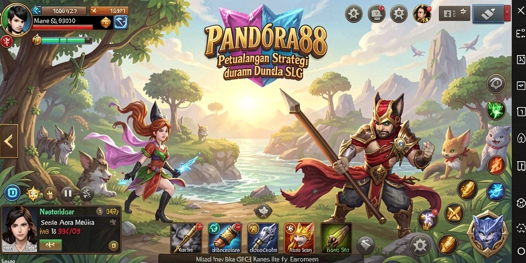Tampilan menarik dari gameplay PANDORA88 yang penuh strategi.