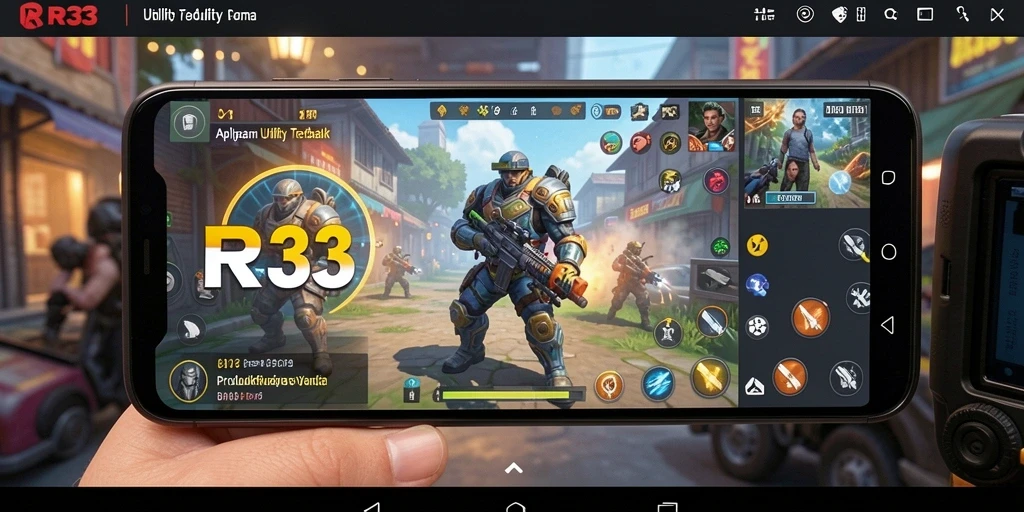 Tampilan antarmuka RR33 yang modern dan fungsional.