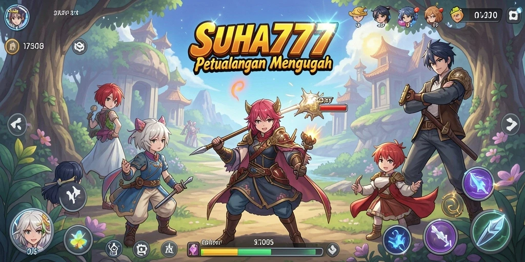 Tampilan gameplay menakjubkan dalam dunia Anime SUHU777.